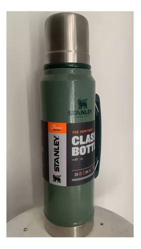 Stanley Classic Vacuum Bottle 1.1QT Hammertone Green 