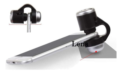 Lupa De Microscopio Estéreo Led Brillante Con Zoom De 30x Co