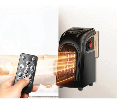 Calefactor Portátil Eléctrico Bajo Consumo Control Remoto M®