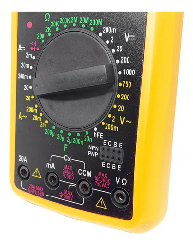Tester Multimetro Digital Dt-9205a