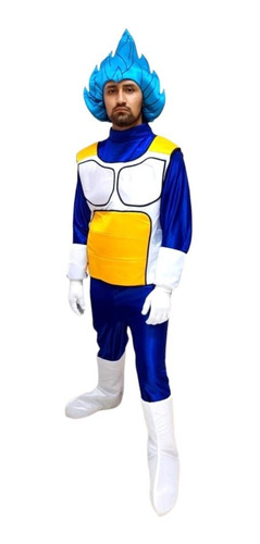 Disfraz De Vegeta Dragón Ball Para Adulto