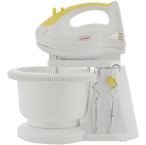 Batidora Con Bowl Rotativo - Ks-bb200- Agrolact Color Blanco