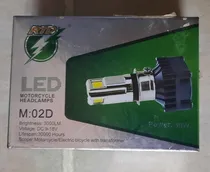 Comprar Luz Led Para Moto 3 Leds Delantera Con Adaptador Corta Larga