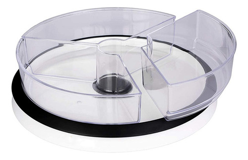 Tocadiscos Lazy Susan De Acrílico Transparente, Armario De C