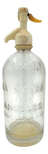 Sifon Soda Antiguo Labrado Picada Angeles - Bar Pulperia (Usado)