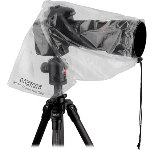 Ruggard Rc-p8 Rain Cover For Dslr With Lens Up To 8  (pack O