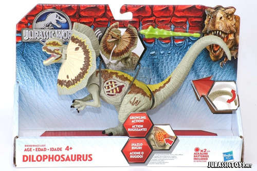 Jurassic World Habro Dilophosaurus Growler