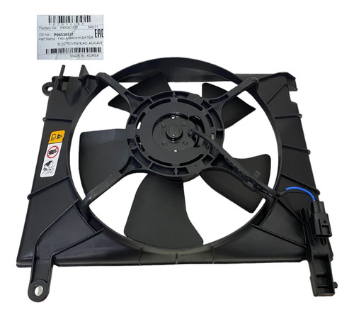 Electroventilador Auxiliar A/a Chevrolet Aveo 