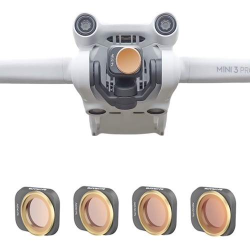 Dji Mini 3 Pro Set De 4 Filtros Ndpl 4, 8, 16, 32 Polarizado