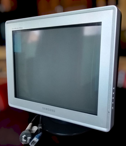 Monitor Samsung 17 Pulgadas Funcionando No Se Envia Gris Oscuro (Usado)