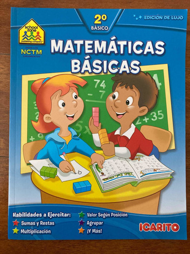 Texto Matemáticas Básicas Icarito 2do Básico Nuevo