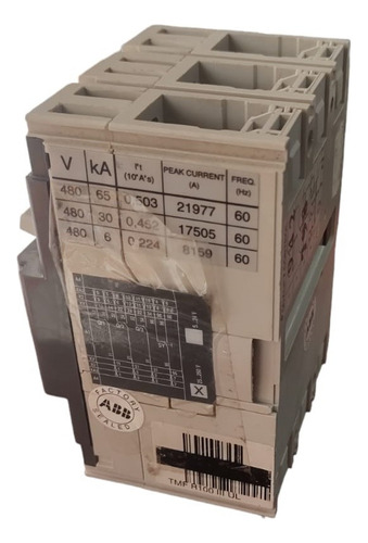Interruptores Termomagnetico 80 Amp, 3 Polos