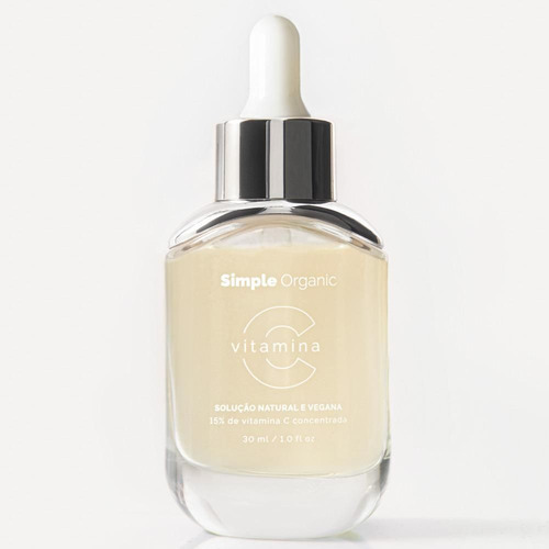 Vitamina C Simples Organic - 30ml Validade:07/2025