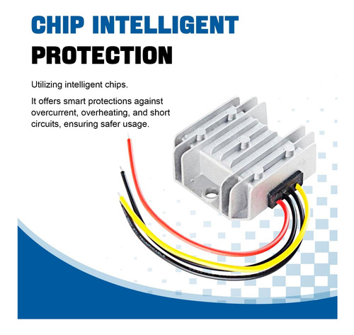 Convertidor Dc 24v A 12v 30a, Convertidor De Potencia Del De