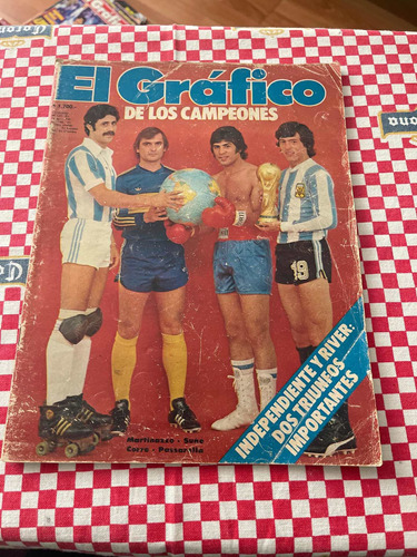 Revista El Gráfico De Los Campeones 1978