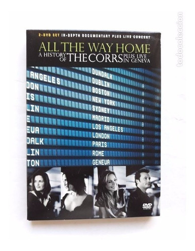 Dvd The Corrs All The Way Home A History Of/live In Geneva 