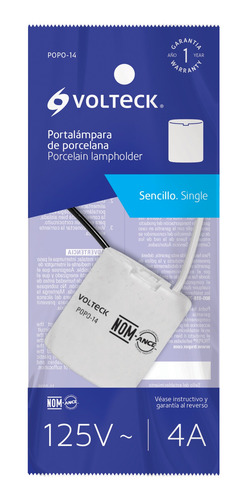 Socket Para Foco E26 Soporte Sencillo Portalampara 46528