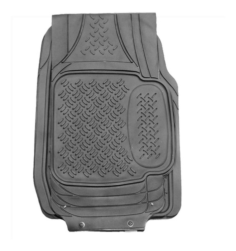 Alfombra Para Carro Bandeja Relieve Goma 3 Piezas Xtreme