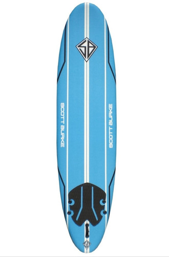 Tabla D Surf Blanda Softboard Scott Burke De 7.6  Pies Nueva