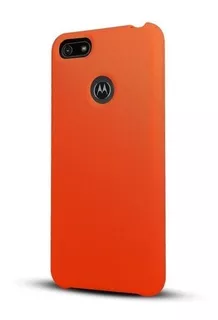 Funda Silicone Case C/ Felpa Para Motorola Moto E6 Play