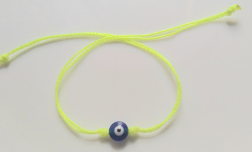 Pulsera Ojo Turco Protección  Hilo Encerado Al Mayor X 30