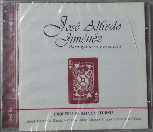 Cd Jose Alfredo Jimenez + Para Guitarra Orquesta California