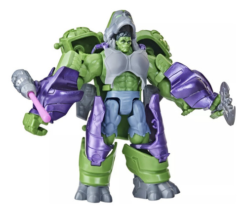 Marvel Figura Mechstrike Hulk & Gamma Smasher Hasbro (Usado)