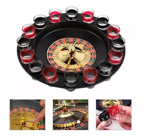 Ruleta De Tragos 16 Chupitos Shots Previa Bebida Tragos