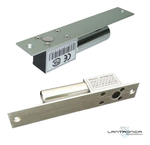 Imagen 3 de 7 de Cerradura Electrica Perno Piston Motorizada Fail Safe 12vcc