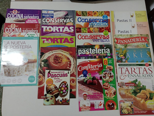 Lote De Revistas De Cocina Surtidas