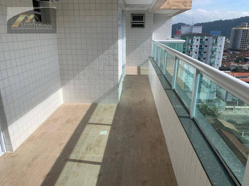 Imagem 7 de 15 de Apartamento Com 2 Dormitórios À Venda, 91 M² Por R$ 545.000 - Canto Do Forte - Praia Grande/sp - Ap3038