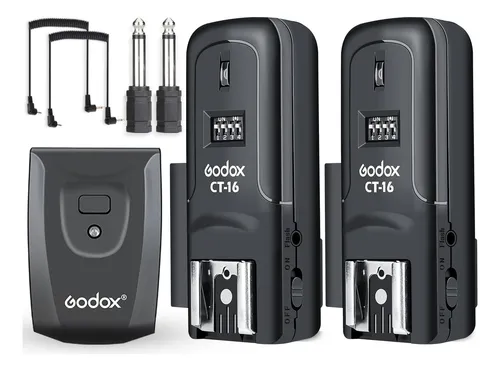 Godox Kit De Disparador De Radio Inalámbrico Ct-16