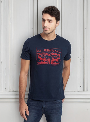 Levi´s Levis Playera 2-horse Graphic Tee 22495-0042 Cab