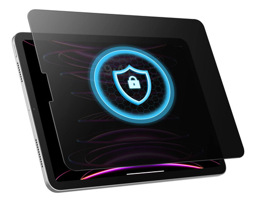 Protector Pantalla Privacidad Vidrio Para iPad Pro 12.9 6ª 1