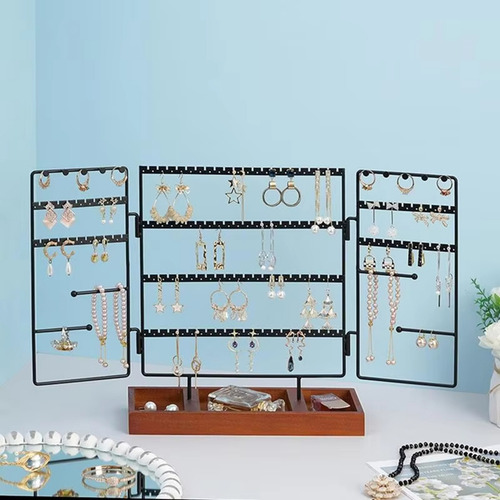 Soporte Para Joyas, Pendientes, Collares Y Anillos, Bandeja