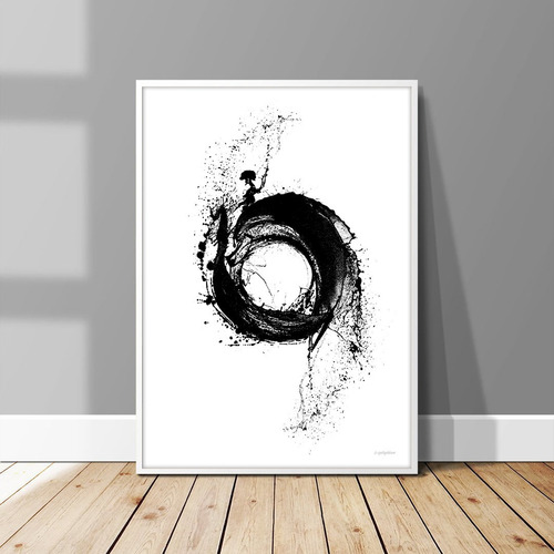 Tinta 2 - Arte Salpicadura Mancha Láminas Pósters Decoración