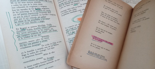 Pablo Neruda Canto General 20 Poemas De Amor Crepusculario (Usado)