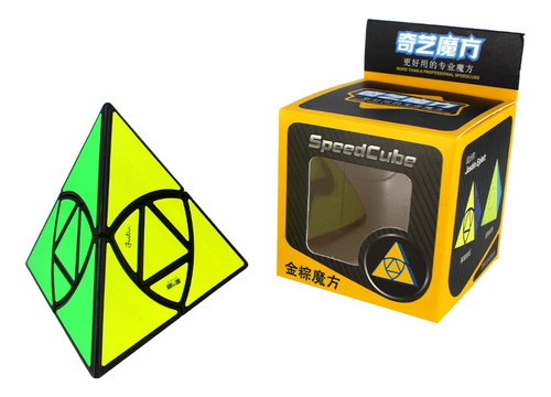 Pyraminx Duomo Base Negra Mfg2023 Qiyi