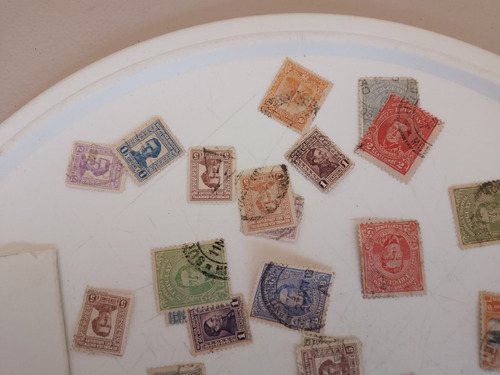 Lote Antiguas Estampillas Uruguay Variado Ver Leer L15 (Usado)