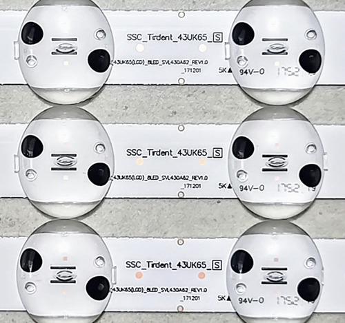 // Kit De Leds Para 43uk6510, 43uk6520 43uk65 Rev1.0