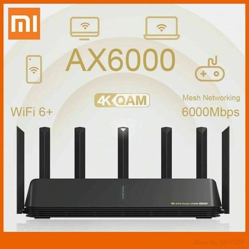 Poderoso Corporativo Router Xiomi Gaming Wifi 6.-