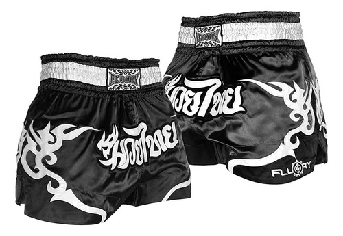 Fluory Muay Thai - Pantalones Cortos De Lucha, Artes Marcial