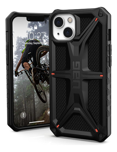 Kit Carcasa Uag Kevlar Premium Para iPhone 13 + Lamina