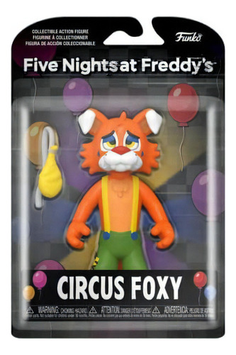 Circus Foxy Funko Figura De Acción Five nights at freddy's