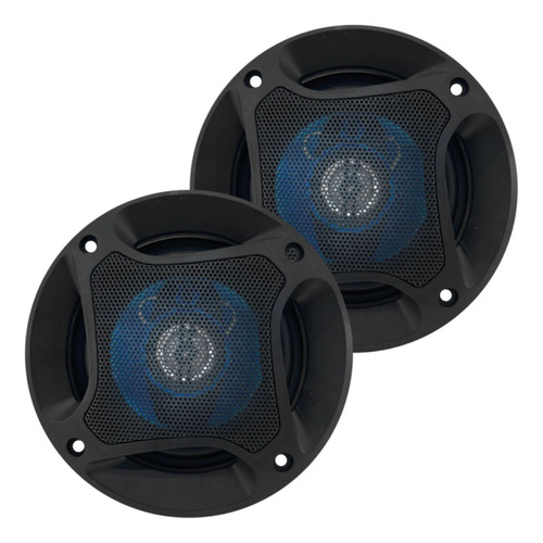 Juego De Parlantes Norwing 4 Pulgadas Coaxail 300w 2 Vias