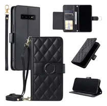 Comprar Funda De Teléfono De Piel Sintética Inclinada Para Samsung Galaxy S10 S10+