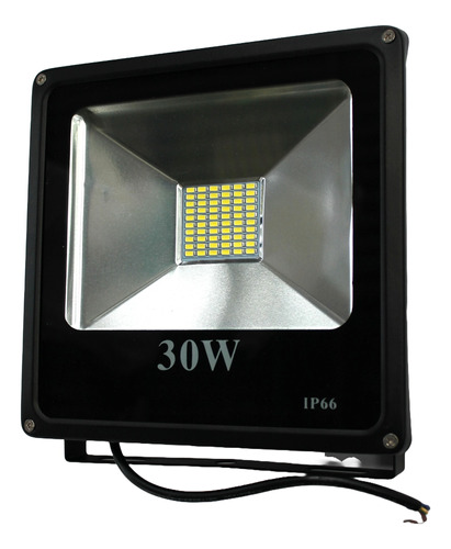Reflector Led 30w - 12v Dc Uso Con Baterias O Panel Solar