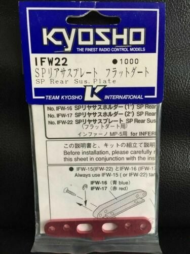 Kyosho Ifw-22 Sp Placa De Suspensã£o Traseira Inferno Mp5