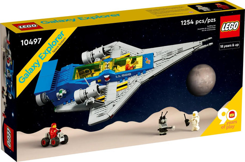 Lego Sistema Espacial Galaxy Explorer 90 Aniversario 1254 Pi