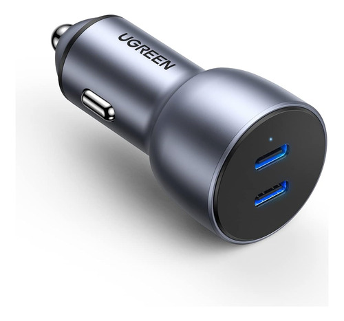 Ugreen 40 W Cargador Auto Usb C Con 2 Puertos Pd3.0 De Carga